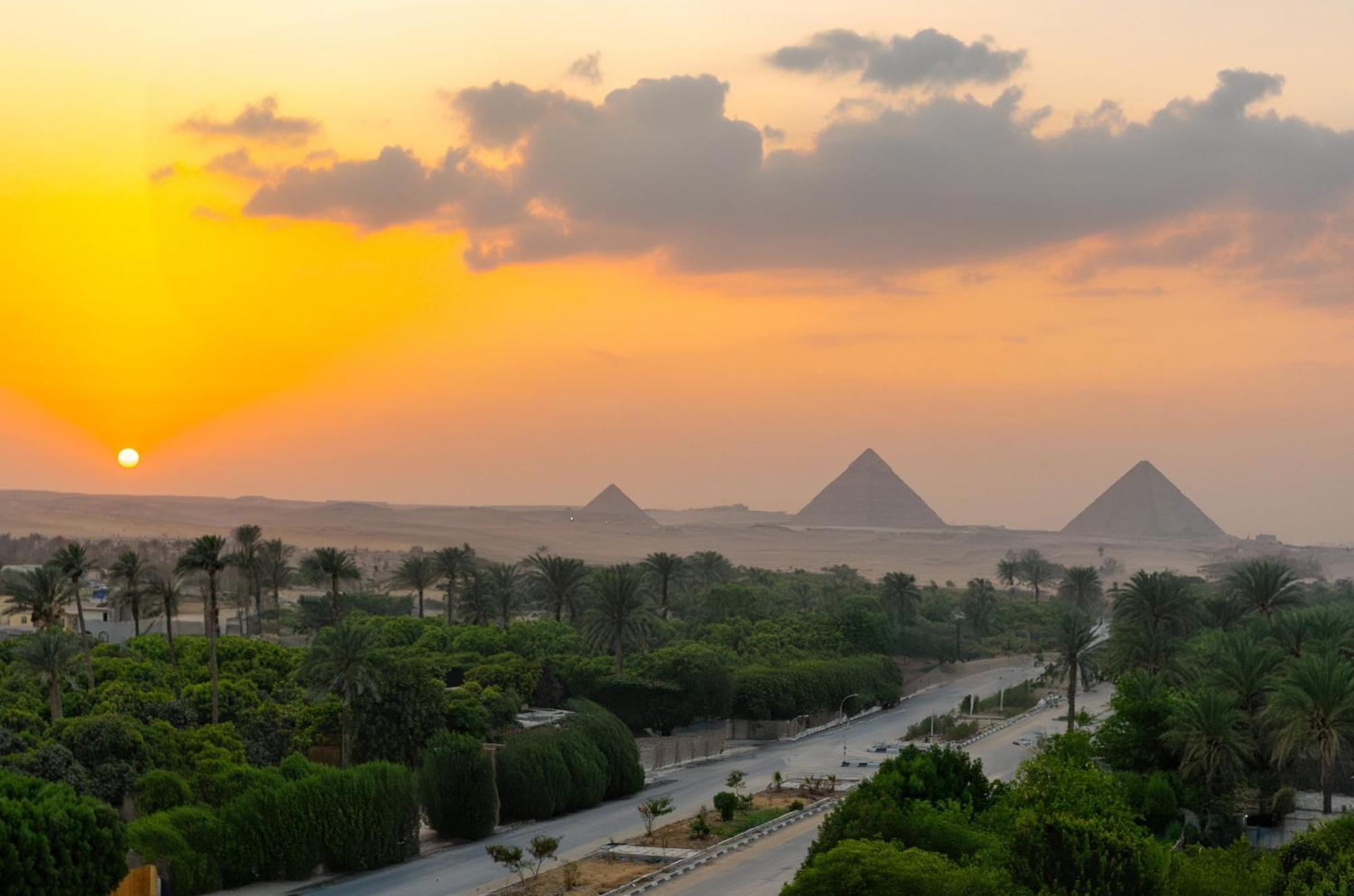 Golden Palm Sunrise Inn Kafret el-Gabal Buitenkant foto