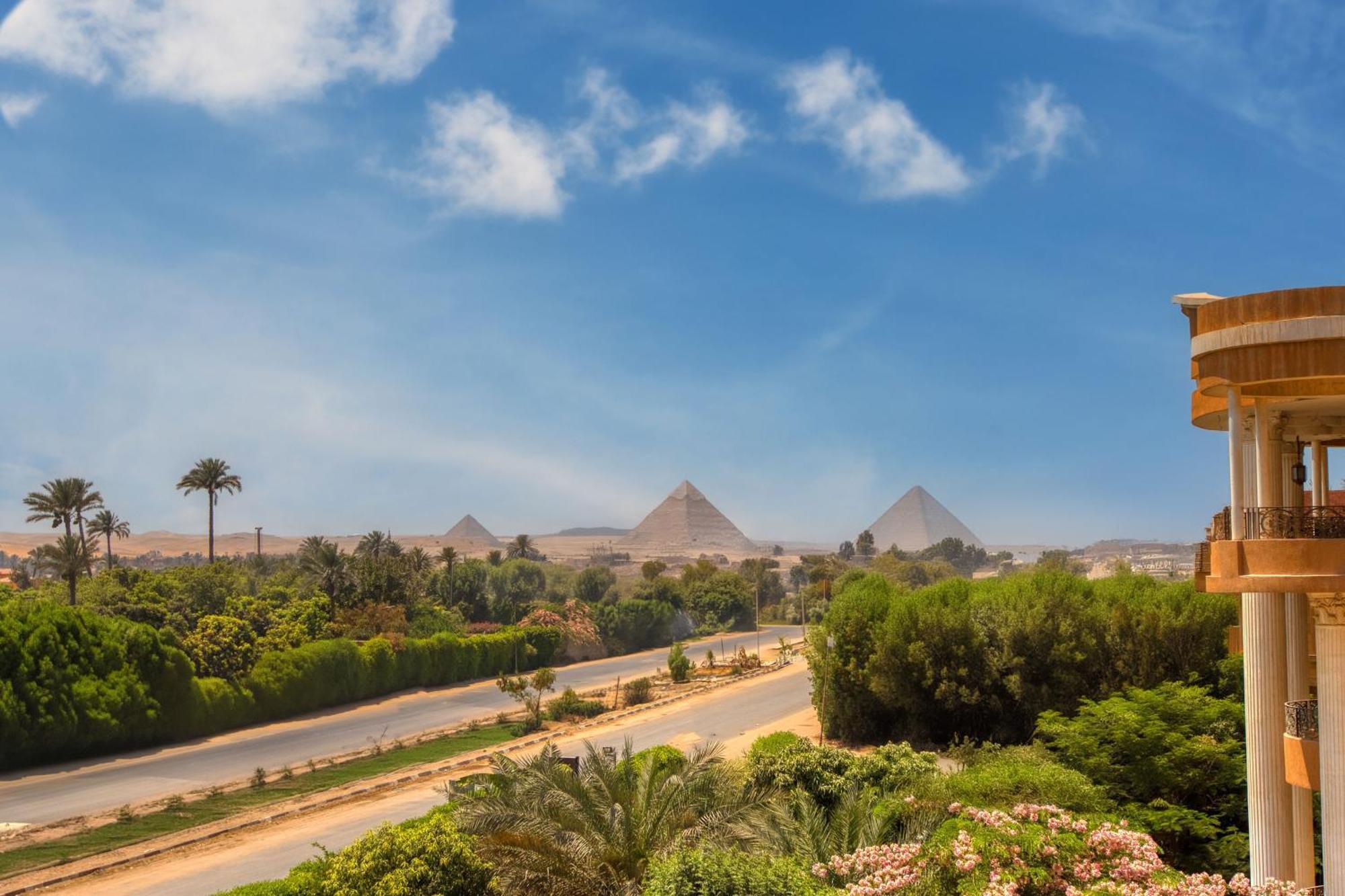 Golden Palm Sunrise Inn Kafret el-Gabal Buitenkant foto