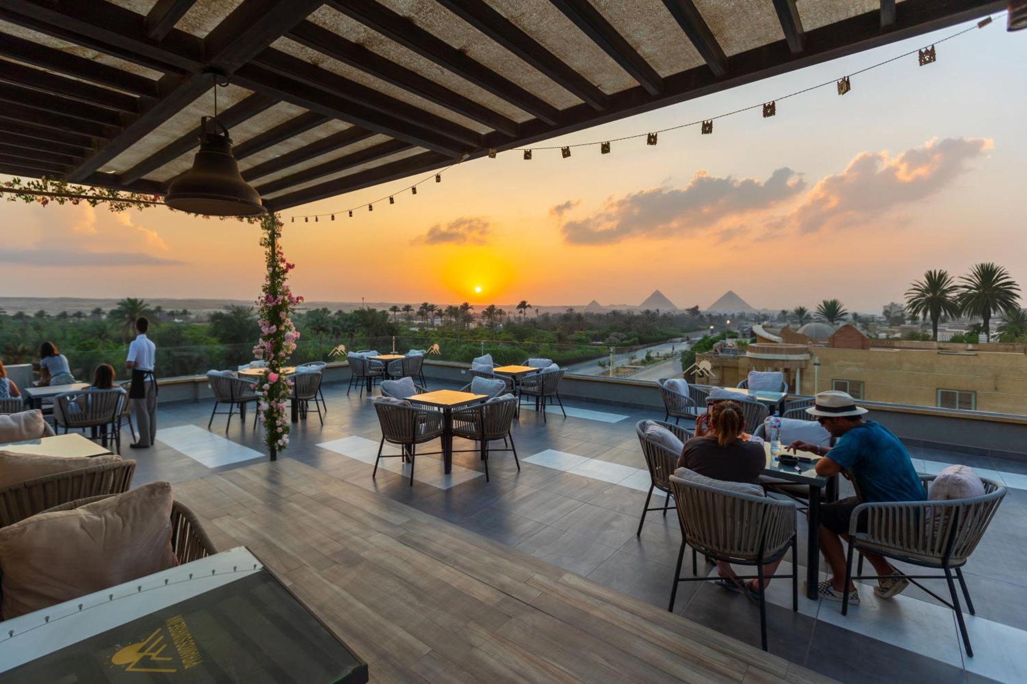 Golden Palm Sunrise Inn Kafret el-Gabal Buitenkant foto